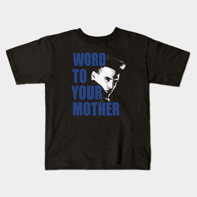 Vanilla Ice Word to Your Mother Kids T-Shirt by fancyjan